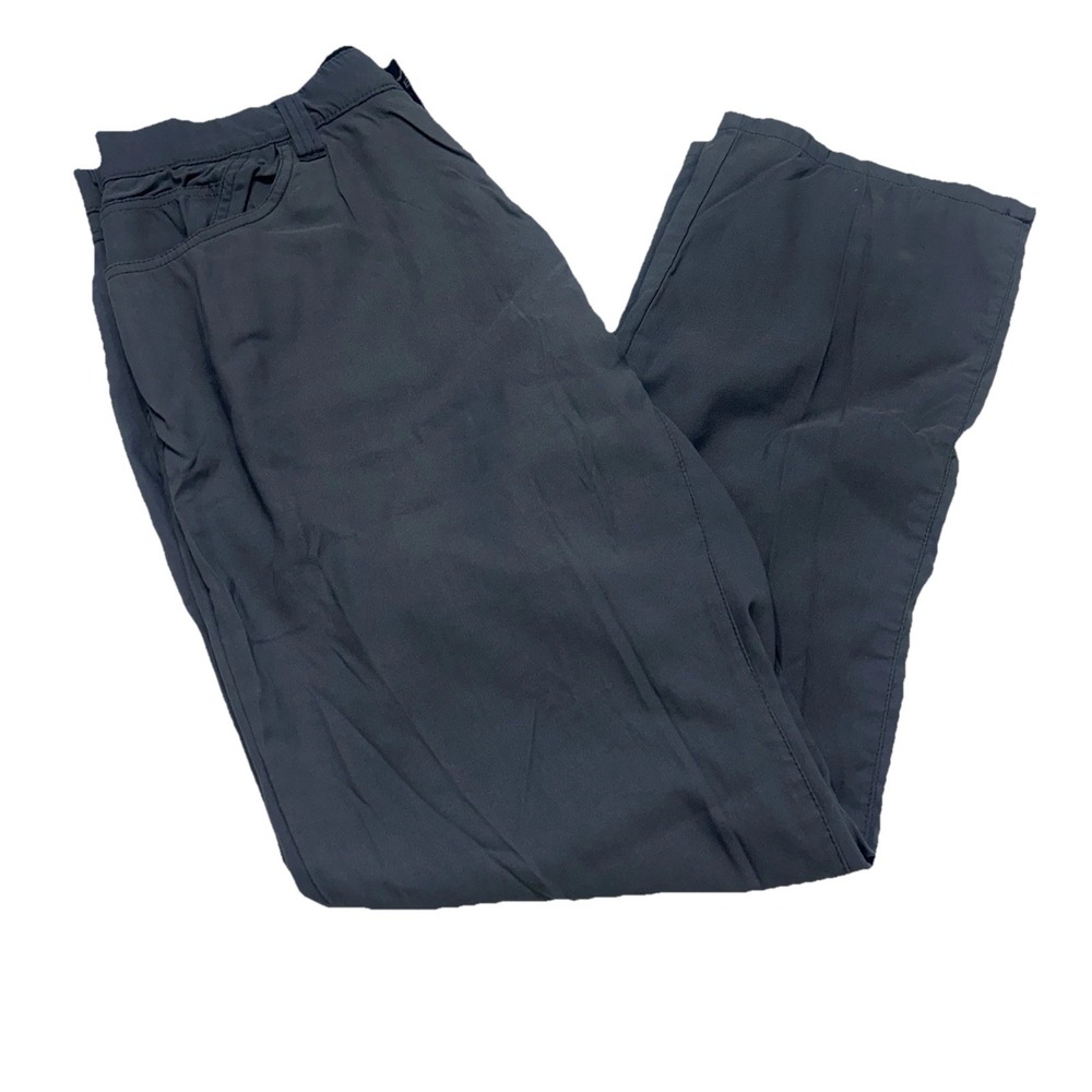 Eddie Bauer Adventure Trek Pants Mens 34x32 (34x31) Bluish Gray Hiking Stretch